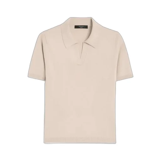 Silk And Cotton Polo T-Shirt