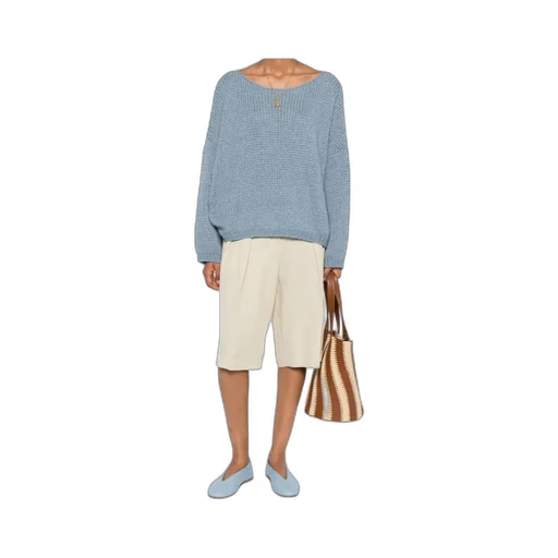 Long-Sleeved Knitted Sweater