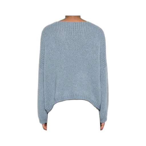 Long-Sleeved Knitted Sweater