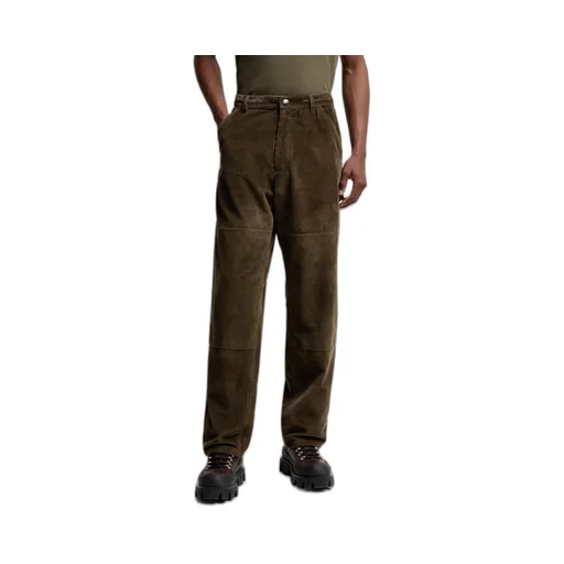 Moncler Logo Patch Straight-Leg Trousers