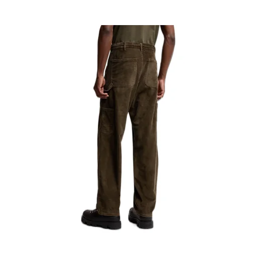 Moncler Logo Patch Straight-Leg Trousers