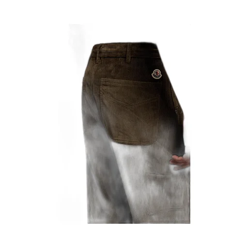 Moncler Logo Patch Straight-Leg Trousers