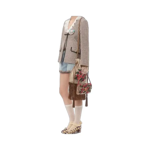 Patterned Shoulder Bag