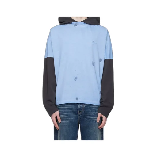 Painted Long-Sleeved Hoodie