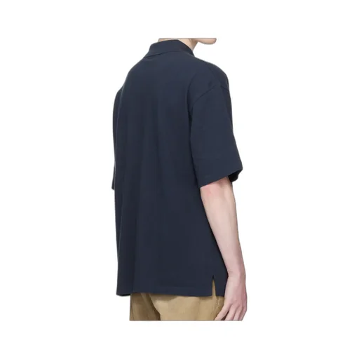 Bold Fox-Head Patch Polo Shirt