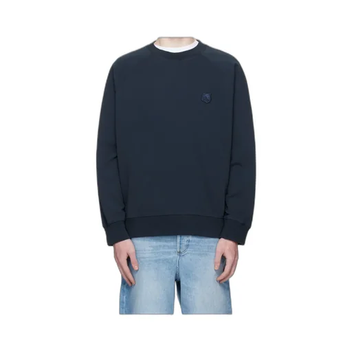 Embroidered-Logo Patch Sweatshirt