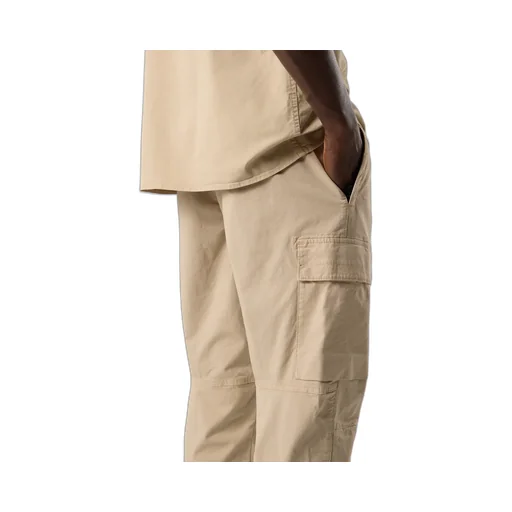 Stone Island Logo Patch Straight-Leg Trousers