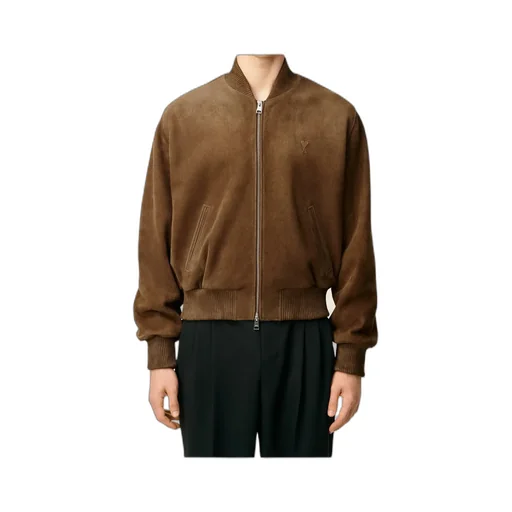 Long Sleeve Leather Jacket