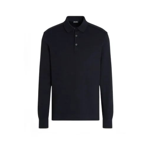 Long-Sleeve Polo Shirt