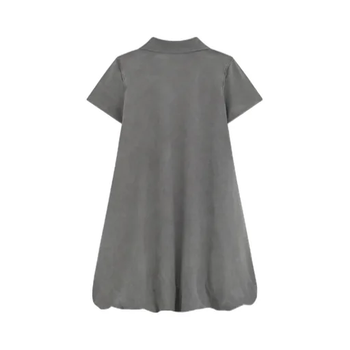 Logo-Embroidered Polo Dress