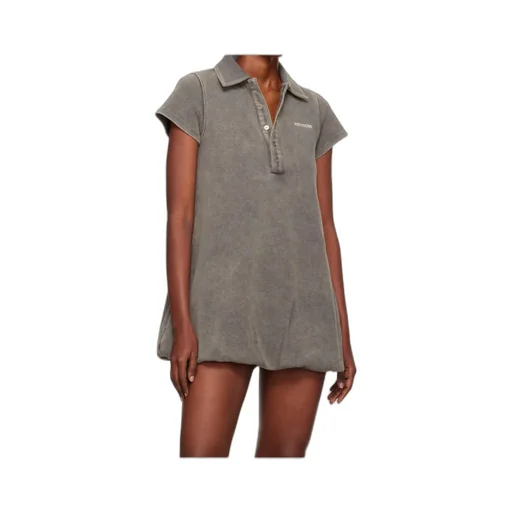 Logo-Embroidered Polo Dress
