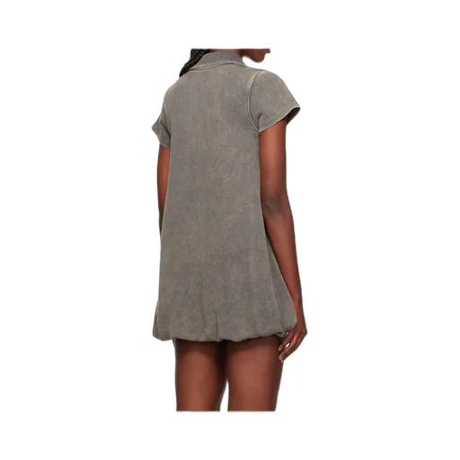 Logo-Embroidered Polo Dress