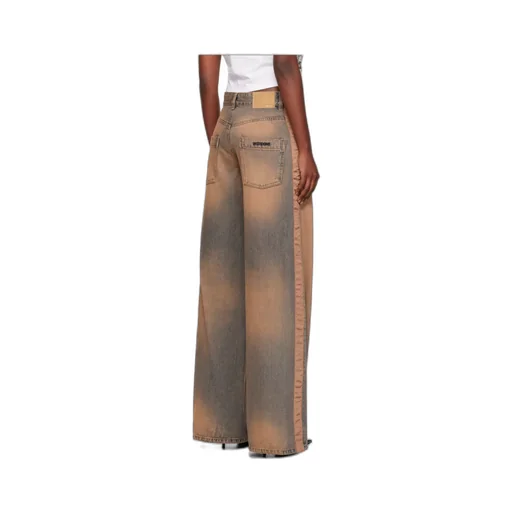 Faded Panelled Jeans