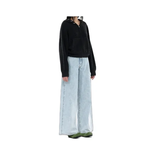 Side-Tuck Denim