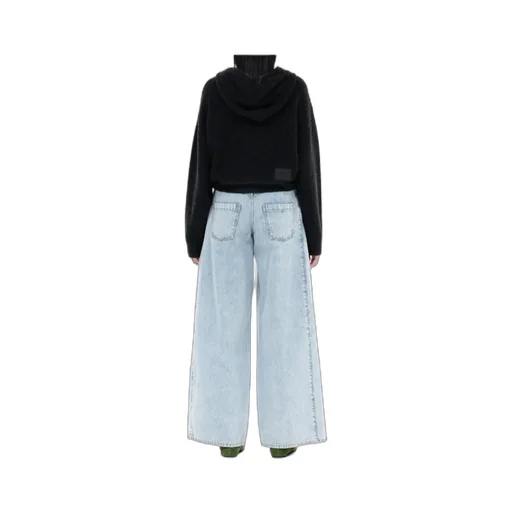 Side-Tuck Denim