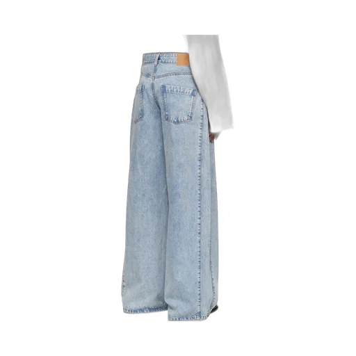 Side-Tuck Denim