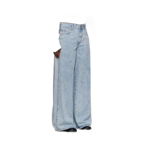 Side-Tuck Denim