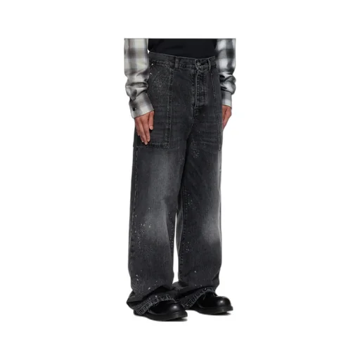 Patch Pocket Jeans