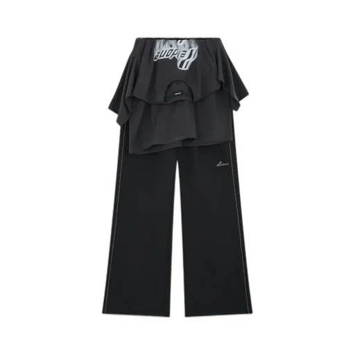 Layered Track Pants