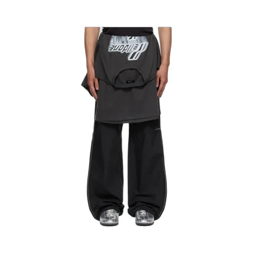 Layered Track Pants