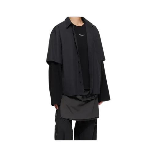 Double-Layered Cotton Shirt