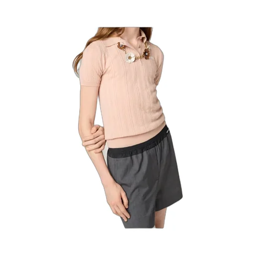 Cashmere Polo Sweater