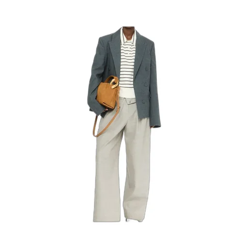 Double-Breasted Wool Blazer