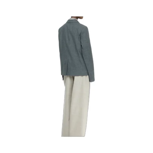 Double-Breasted Wool Blazer