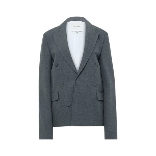 Double-Breasted Wool Blazer