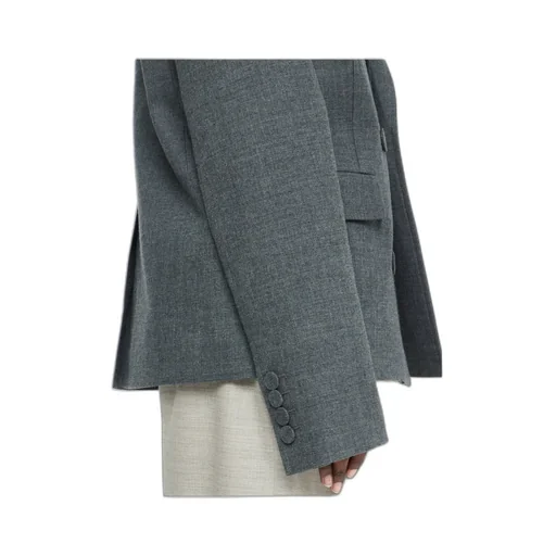 Double-Breasted Wool Blazer