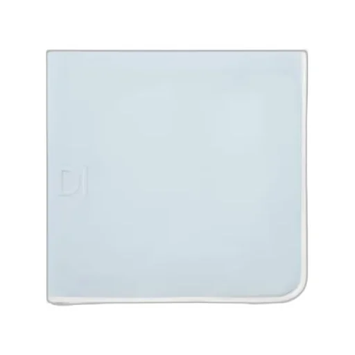 Light Blue Jersey Baby Blanket