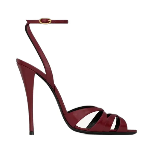 Chandelle Sandals In Smooth Leather