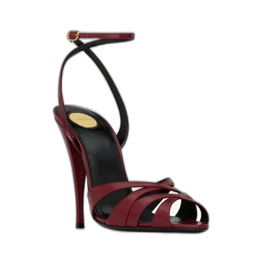 Chandelle Sandals In Smooth Leather