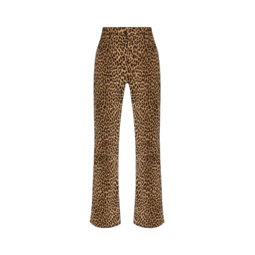 Leopard Print Casual Pants