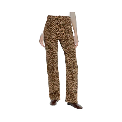 Leopard Print Casual Pants
