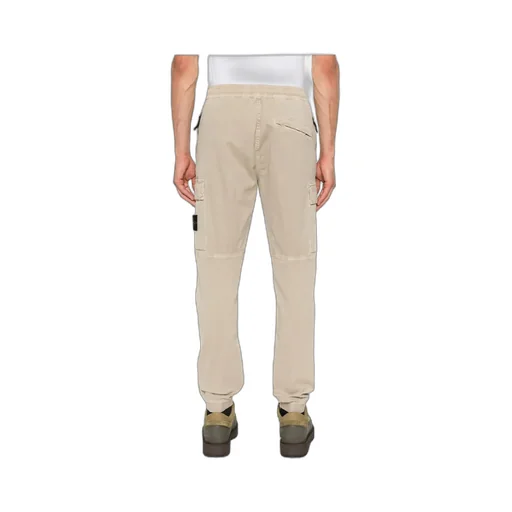 Stone Island Logo Patch Cargo Trousers