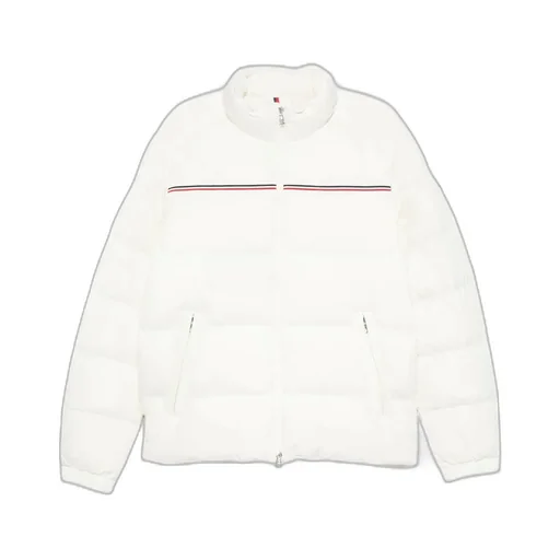 Stripe-Detail Quilted Jacket