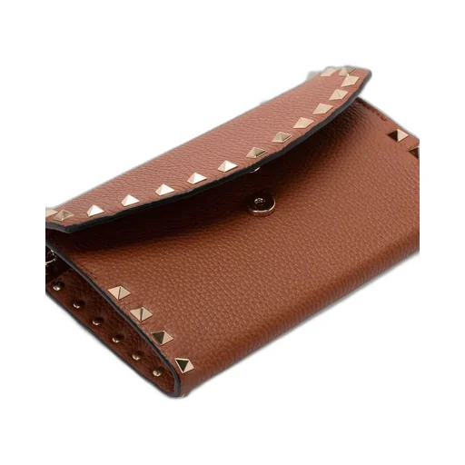 Studded Leather Chain Shoulder Bag