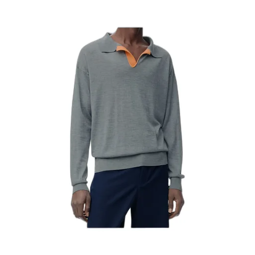 Polo Sweater In Wool