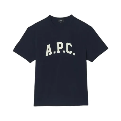 A.P.C. Logo Printed Crewneck T-Shirt