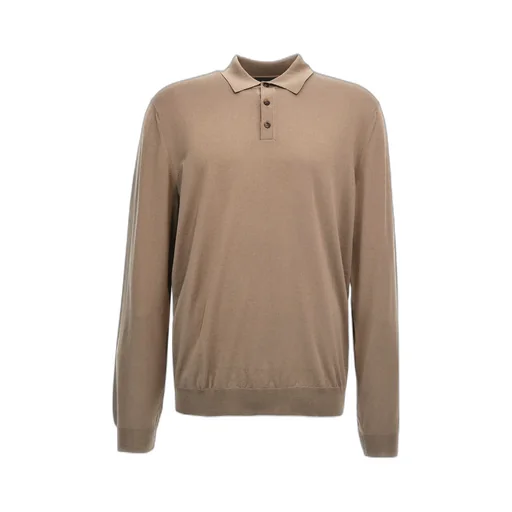 Zanone Long-Sleeve Polo Shirt