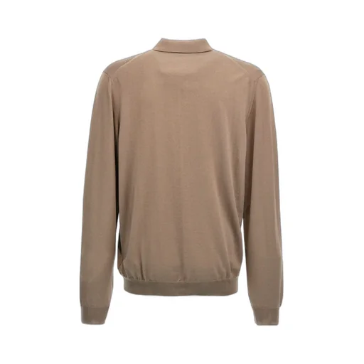 Zanone Long-Sleeve Polo Shirt