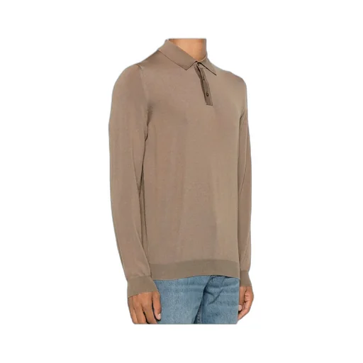 Zanone Long-Sleeve Polo Shirt