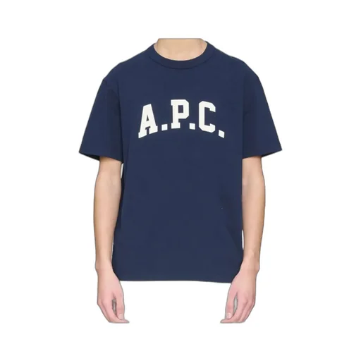 A.P.C. Logo Printed Crewneck T-Shirt