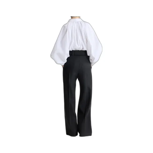 Patou Collared Bubble Blouse