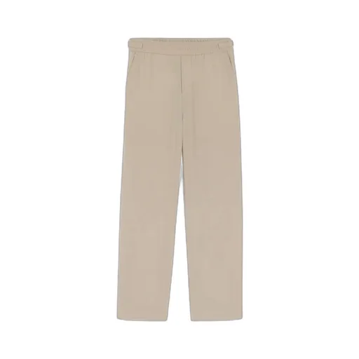 Ami Paris Logo Plaque Straight Leg Trousers