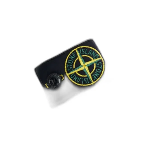 Stone Island Junior Compass Patch Zip Up Hoodie