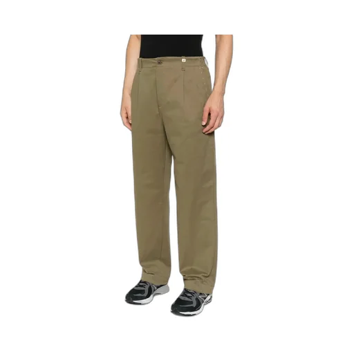 Pleated-Front Trousers