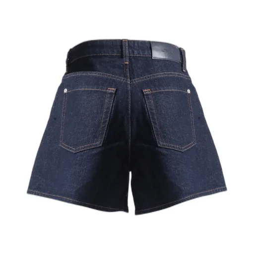 Kori Button-Fastening Denim Shorts