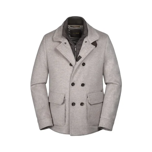 Moorer Double Breasted Buttoned Jacket